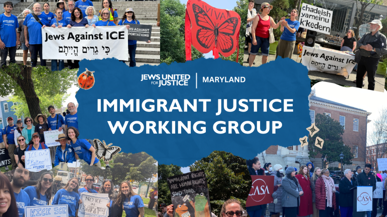 Maryland Immigrant Justice Working Group Meeting - Jews United for Justice