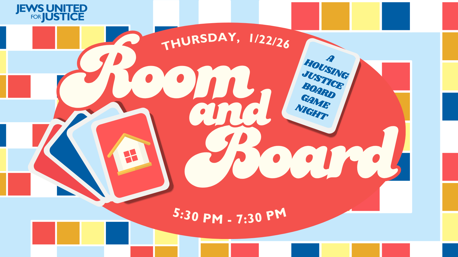 Room and Board: A housing justice board game night