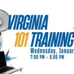 Virginia 101 Training: Wednesday, January 7 7PM-8PM