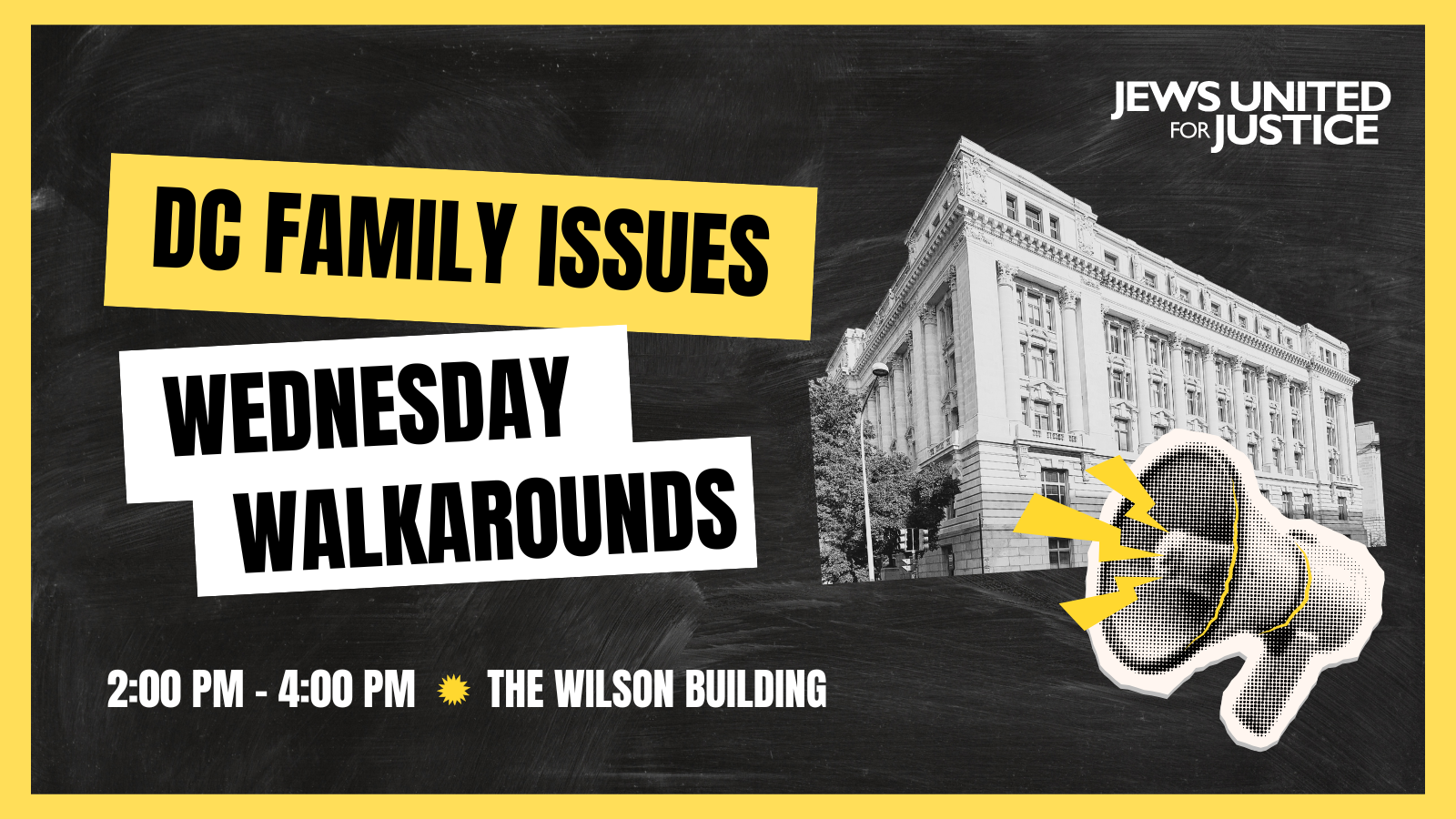 DC Family Issues Wednesday Walkarounds